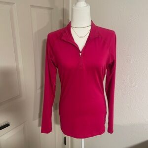 Nike Pro Dri-Fit Women's Long Sleeve Magenta Top